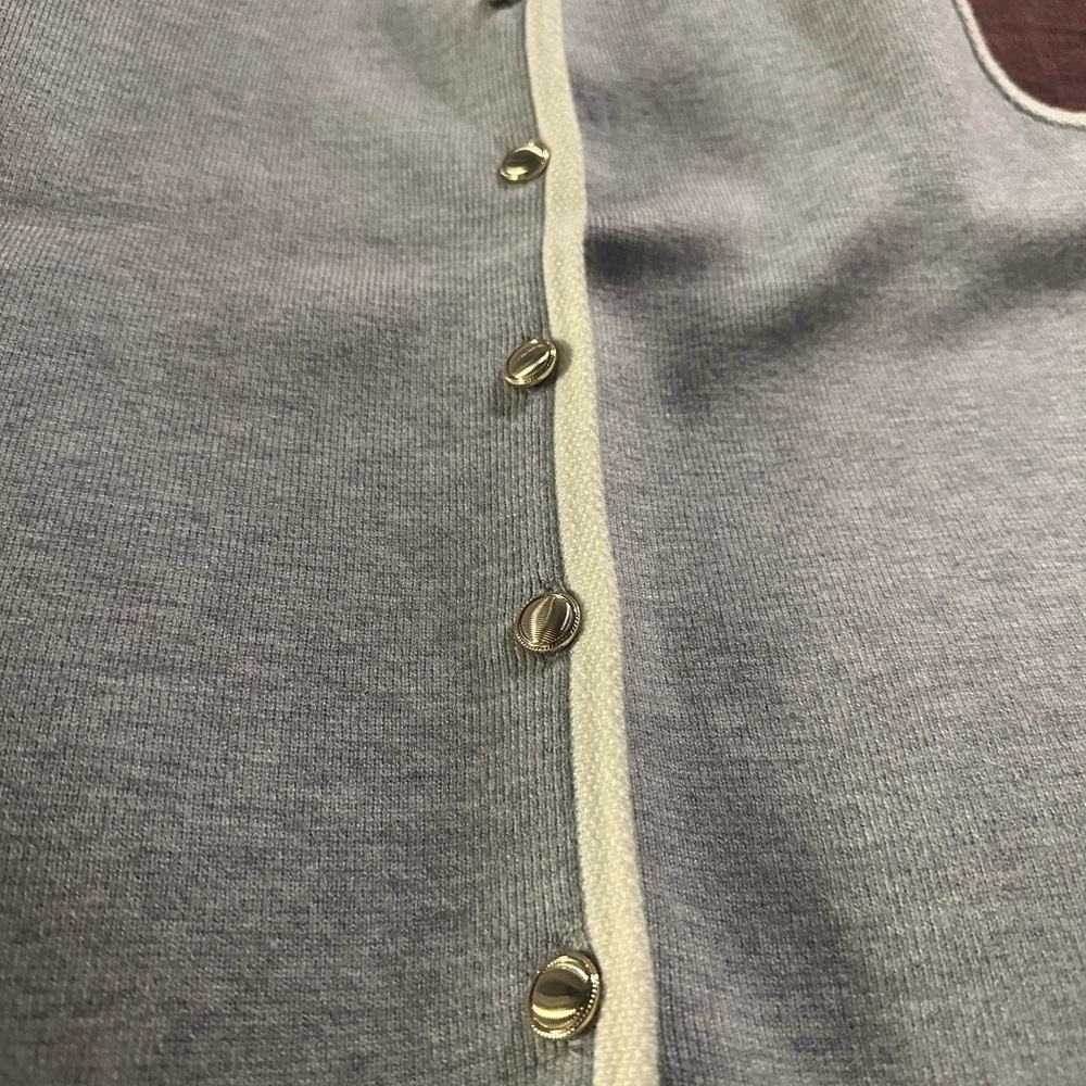 Abercrombie & Fitch Button Up Sweater Vest - Picture 5 of 5